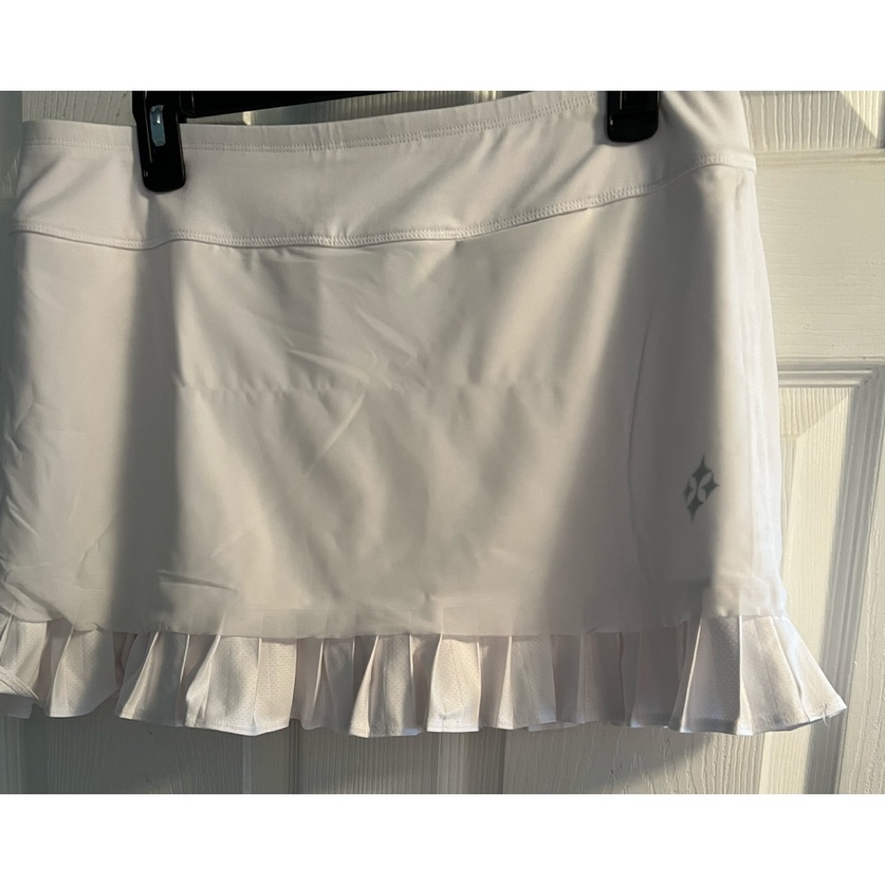 Tennis Pickleball skirt white size L